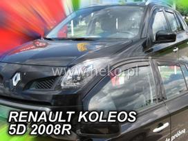 RENAULT KOLEOS 5 durų  2008 → 2017 (+OT) Langų vėjo deflektoriai keturioms durims
