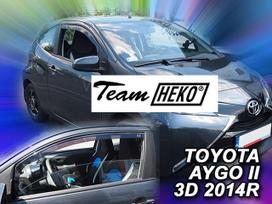 TOYOTA AYGO II 3 durų 2014 → 2021 Langų vėjo deflektoriai priekinėms durims
