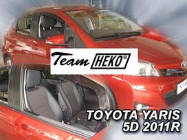 TOYOTA YARIS 5 durų XP130 2011 → 2020  Langų vėjo deflektoriai priekinėms durims