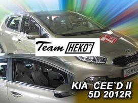 KIA CEED II 5 durų 2012 → 2018 Langų vėjo deflektoriai priekinėms durims