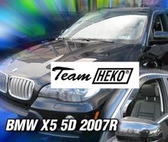 BMW X5 E70 5durų 2006 → 2013 Langų vėjo deflektoriai priekinėms durims