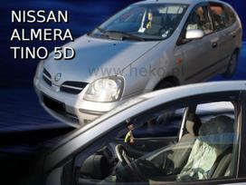 NISSAN ALMERA TINO 5 durų 2000 → 2006 Langų vėjo deflektoriai priekinėms durims