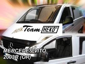 MERCEDES VITO/VIANO 4/5 durų 2003 → 2014 (OR) klijuojami Langų vėjo deflektoriai priekinėms durims