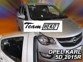 OPEL KARL  5 durų 2015 → (+OT) Langų vėjo deflektoriai keturioms durims