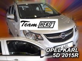 OPEL KARL  5 durų 2015 →  Langų vėjo deflektoriai priekinėms durims