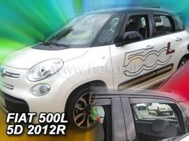 FIAT 500L 5 durų 2012 → (+OT) Langų vėjo deflektoriai keturioms durims