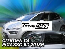 CITROEN C4 PICASSO Mk2 5 durų  2013 →  2019 Space Tourer  (+OT) langų vėjo deflektoriai keturioms durims
