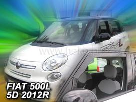 FIAT 500L 5 durų 2012 → Langų vėjo deflektoriai priekinėms durims