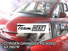 CITROEN C4 GRAND PICASSO Mk1 5 durų 2007 → 2013 (+OT) langų vėjo deflektoriai keturioms durims