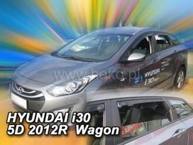 HYUNDAI i30 5 durų 2012 → 2017 (+OT) Karavanas Langų vėjo deflektoriai keturioms durims