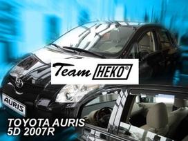TOYOTA AURIS I 5 durų 2007 →  2012 CLASSIC Langų vėjo deflektoriai priekinėms durims