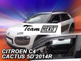 CITROEN C4 CACTUS 5 durų 2014 → 2020 Langų vėjo deflektoriai priekinėms durims
