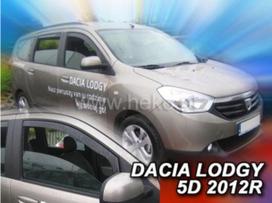 DACIA LODGY 5 durų 2012 → 2021 (+OT) langų vėjo deflektoriai keturioms durims