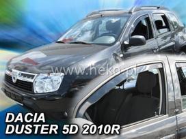 DACIA DUSTER 5 durų 2010 → 2018 Langų vėjo deflektoriai priekinėms durims