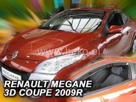 RENAULT MEGANE COUPE 3  durų  2009 → 2016 Langų vėjo deflektoriai priekinėms durims