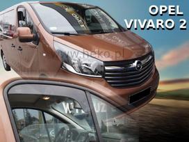 OPEL VIVARO II 2014  →2019 TRUMPI (OPK)  Langų vėjo deflektoriai priekinėms durims