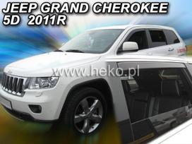 JEEP GRAND CHEROKEE 5 durų  2010 → 2021 (+OT) Langų vėjo deflektoriai keturioms durims