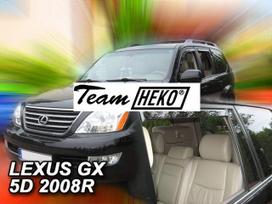 LEXUS GX 5 durų 2004 → 2009 (+OT)(wersja USA) Langų vėjo deflektoriai keturioms durims