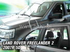 LAND ROVER FREELANDER II 5 durų 2006 → 2014 Langų vėjo deflektoriai priekinėms durims