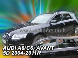 AUDI A6 (C6) 2004 → 2011 (+OT) Karavanas Langų vėjo deflektoriai keturioms durims