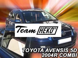 TOYOTA AVENSIS COMBI 5 durų 2003 → 2009  (+OT) Langų vėjo deflektoriai keturioms durims