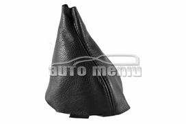 Volkswagen Passat B5+ 2000 → 2005 Natūralios odos pavarų svirties JUODAS  užvalkalas