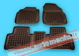Renault Scenic II 2003 → 2009 Guminiai kilimėliai su loveliu