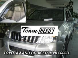 TOYOTA LAND CRUISER J 120 5 durų 2003 → 2009 (+OT) Langų vėjo deflektoriai keturioms durims