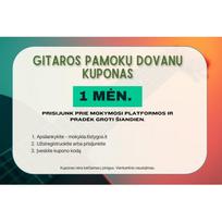 1 mėn. prieiga prie muzikos mokymosi platformos (el. versija)