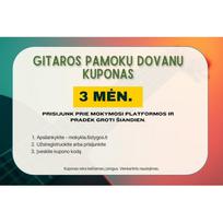 3 mėn. prieiga prie muzikos mokymosi platformos (el. versija)