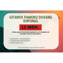 12 mėn. prieiga prie muzikos mokymosi platformos (el. versija)