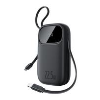Powerbank 20000 Mah 22,5 W Su Ekranu, Usb-c "iphone Lightning" Laidu - Juodas