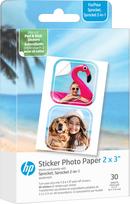 HP - Zink Paper Sprocket Luna 30-pack 2x3 Pre-cut 1.3x1.3 sticker (HPIZ2X330C)