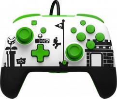 PDP Rematch Wired Controller Super Mario Retro Licensed Switch