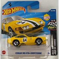 Hot Wheels Mainline Modeliukas Ferrari 365 GTB4 competizione Yellow short card (yra Sandėlyje)