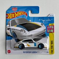 Hot Wheels Mainline Modeliukas 96 Porsche Carrera White Magnus Walker Short card