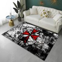 3D R-Resident Evil Žaidimų Kilimas Kilimėlis Namams Svetainei Miegamajam Sofai Durų Kilimėlis Dekorui, Vaikų Žaidimų Zonos Kilimas Neslystantis Grindų Kilimėlis 40x60cm