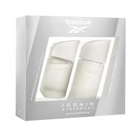 REEBOK ICONIC STATEMENT WHITE FOR EVERYONE vyrų kosmetikos rinkinys