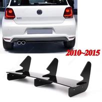 Automobilio galinio buferio difuzoriaus vėliavėlės spoilerio skirstytuvas Volkswagen VW Polo MK5 GTI 6R 6C dviejų keturių durų Facelift priedams 2010-2018