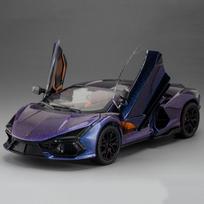 1/24 Naujas Revuelto Sportinio Automobilio Žaislinis Modelis Lydinio Die-cast Durys Gali Būti Atidaromos ir Pakeliamos Galinis Sparnas Garsas Šviesa Transporto Priemonės Kolekcija Vaikų Dovana oranžinė
