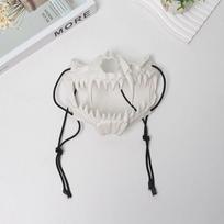 Halloween costumes, masks, cosplay, decorative props, anime games, costumes, masks, gothic punk style Tiger - White balta