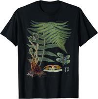 Papartis Botaninis augalas Botanika Marškinėliai Dovana Unisex Marškinėliai S
