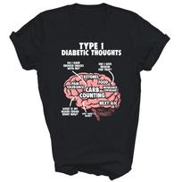 Type 1 Diabetic Diabetes Warrior Diabetes Awareness Unisex Shirt Gift S