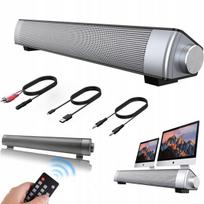 Soundbar bluetooth laidinis namų su aux/rca išvestimi vakarėliui + nuotolinio valdymo pultas