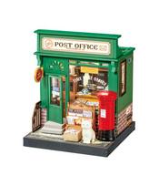 3D Miniatiūrinis namas Rolife Amžiaus paštas DS037, 54 d., Miniature house kits