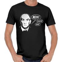 Louis de Funès Filmo Kulto Ikona Portretas Trafaretas Ne Bet O Dovana Marškinėliai 2XL