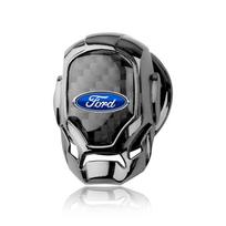 1 vnt. Automobilio vieno mygtuko paleidimo apsauginis dangtelis Uždegimo įrenginio ženklelis Lipdukas Ford Focus Mk2 Mk3 Fiesta Ranger Mondeo S-MAX Kuga Mustang Automobilių prekės Ford juoda