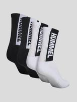Hummel kojinės unisex hmlLEGACY, įvairių spalvų, 4 poros