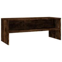 vidaXL Televizoriaus spintelė vidaXL, dūminio ąžuolo, 100x40x40cm, mediena