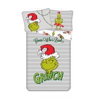 Vaikiškas patalynės komplektas Grinch, 140x200 cm, 2 dalių